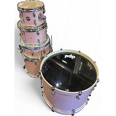 Used PDP by DW 5 Piece MAINSTAGE Shell Pink Drum Kit