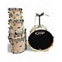 Used PDP by DW 5 Piece Mainstage Sunbleached White Drum Kit Sunbleached White