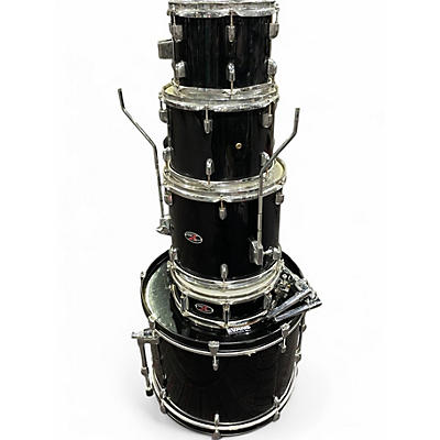 Used PDP by DW 5 Piece Z SERIES Black Drum Kit