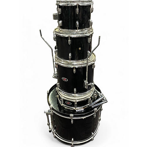 Used PDP by DW 5 Piece Z SERIES Black Drum Kit Black