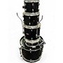 Used PDP by DW 5 Piece Z SERIES Black Drum Kit Black