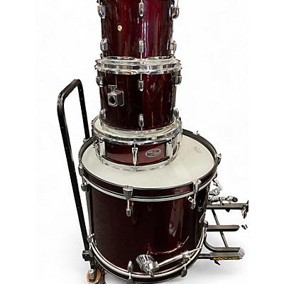 Used PDP by DW 5 Piece Z5 SERIES Wine Red Drum Kit
