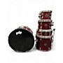 Used PDP by DW 5 Piece encore Chrome Red Drum Kit Chrome Red