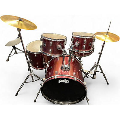 PDP by DW Used PDP by DW 5 Piece encore Ruby Drum Kit