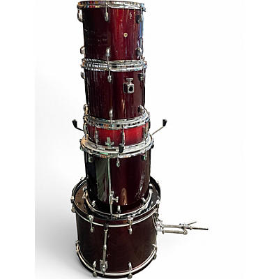 Used PDP by DW 5 Piece encore  ruby red Drum Kit