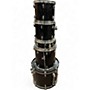 Used PDP by DW 5 Piece pacific 5 piece Black Drum Kit Black