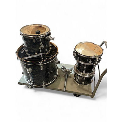 Used PDP by DW 5 Piece pacifica cx series Smoke Pearl Drum Kit