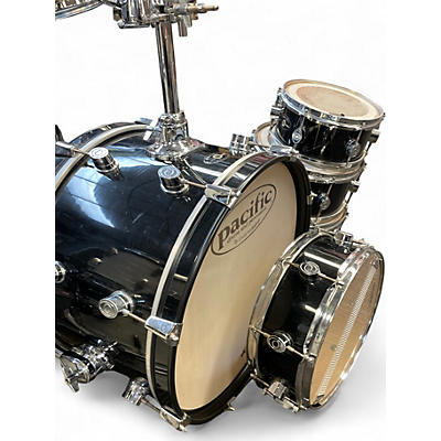 Used PDP by DW 5 Piece pdce2015k2 Black Drum Kit