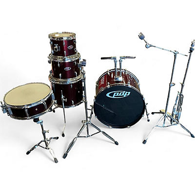 PDP by DW Used PDP by DW 5 Piece z5 series Black Cherry Drum Kit