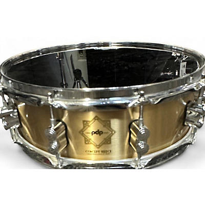 Used PDP by DW 5.5X14 CONCEPT SELECT SNARE BRASS Drum