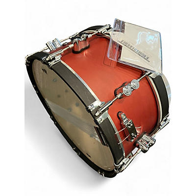 Used PDP by DW 5.5X14 Concept Series Snare RED STAIN Drum