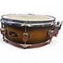 Used PDP by DW 5.5X14 Pacific Series Snare Faded Tobacco Drum Faded Tobacco 10