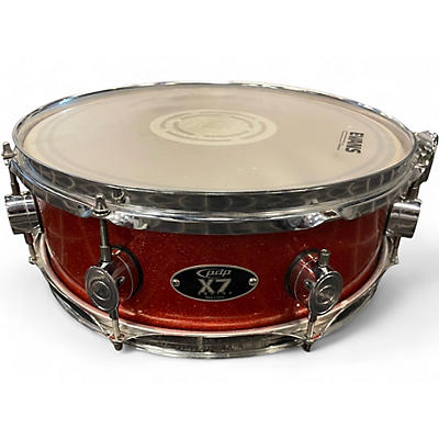 Used PDP by DW 5.5X14 X7 Red Sparkle Drum