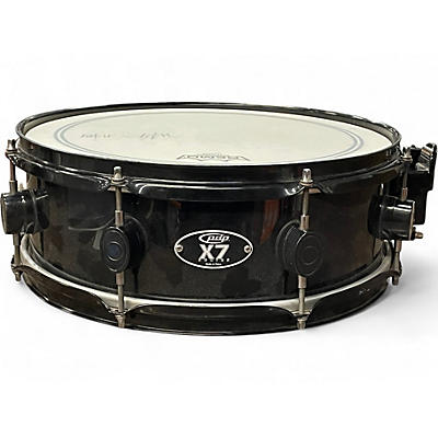 Used PDP by DW 5.5X14 X7 Snare Black Onyx Drum
