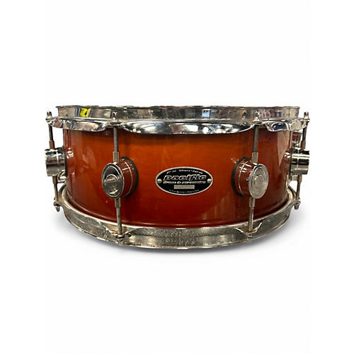 Used PDP by DW 5X14 Pacific Series Snare Brown Drum Brown 8
