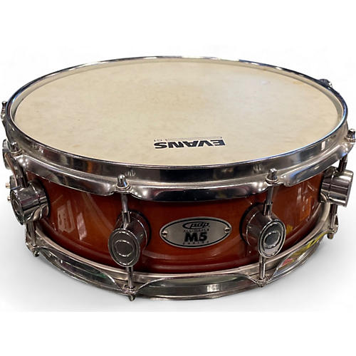 Used PDP by DW 5in 5x14 M5 Series Maple Brown Drum Brown 21