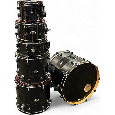 Used PDP by DW 6 Piece 805 Series Satin Black Drum Kit