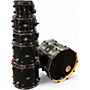 Used PDP by DW 6 Piece 805 Series Satin Black Drum Kit Satin Black