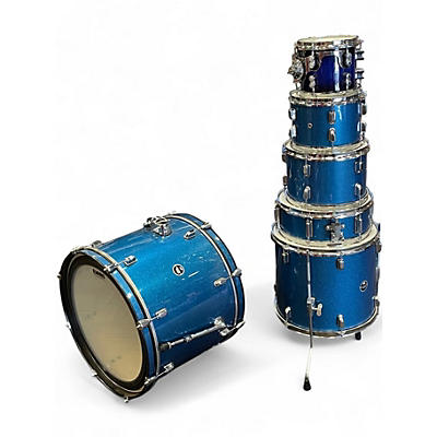 Used PDP by DW 6 Piece CENTER STAGE BLUE Drum Kit