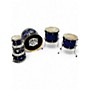 Used PDP by DW 6 Piece Concept Maple Blue Drum Kit Blue