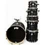 Used PDP Used PDP by DW 6 Piece Concept Series BLACK CARBON FIBER Drum Kit BLACK CARBON FIBER