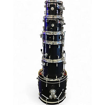 Used PDP by DW 6 Piece Concept Series Black Drum Kit