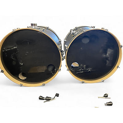 Used PDP by DW 6 Piece Concept Series Matte Black Drum Kit