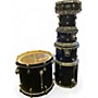Used PDP by DW 6 Piece Fs Series Pacific  Satin Black Drum Kit Satin Black