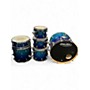 Used PDP by DW 6 Piece LX SERIES SHELL PACK ROYAL BLUE FADE Drum Kit ROYAL BLUE FADE