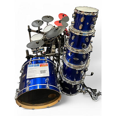 Used PDP by DW 6 Piece X7 Blue Drum Kit