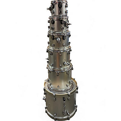 Used PDP by DW 6 Piece X7 MAPLE Silver Drum Kit