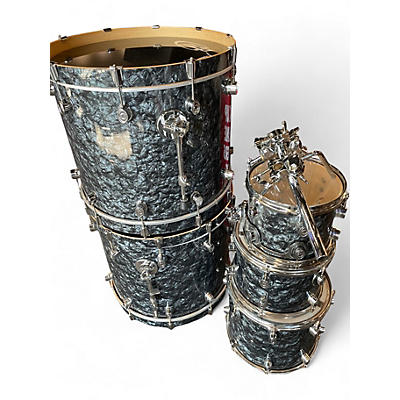Used PDP by DW 6 Piece pacific series kit Gray Drum Kit
