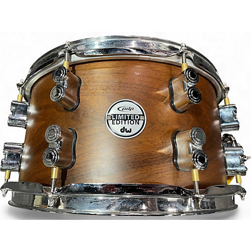 Used PDP by DW 6.5X13 Pacific Limited Edition Snare Walnut Drum Walnut 14