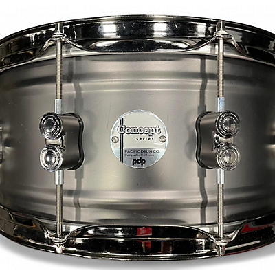 Used PDP by DW 6.5X14 Concept Series Snare Gunmetal Gray Drum