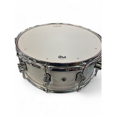 PDP Used PDP by DW 6X14 Concept Series Snare Pearl White Drum