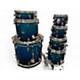 Used PDP by DW 7 Piece 7 PIECE X7 Blue Burst Drum Kit Blue Burst