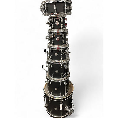 Used PDP by DW 7 Piece Concept Series Black Drum Kit