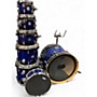 Used PDP by DW 7 Piece Concept Series Blue Burst Drum Kit Blue Burst