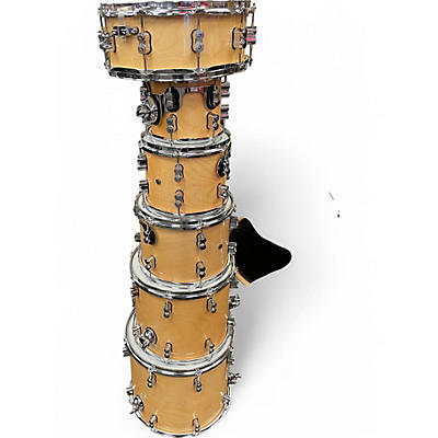 Used PDP by DW 7 Piece Concept Series Natural Drum Kit