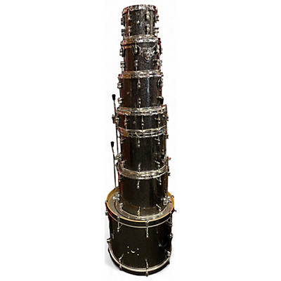 Used PDP by DW 7 Piece Concept Series Pewter Drum Kit