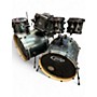 Used PDP by DW 7 Piece Double Drive series shell pack. Gun Metal Green Drum Kit Gun Metal Green