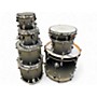 Used PDP by DW 7 Piece X7 ALL MAPLE Silverburst Drum Kit Silverburst