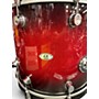 Used PDP by DW 7 Piece X7 Red to Black Fade Drum Kit Red to Black Fade