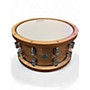 Used PDP by DW 7.5X14 limited edition dark stain walnut hoops Natural Drum Natural 132