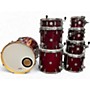 Used PDP by DW 8 Piece CONCEPT MAPLE Red Drum Kit Red