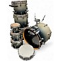 Used PDP by DW 8 Piece X7 Series 8 Piece Drum Set Silver Sparkle Fade Drum Kit Silver Sparkle Fade