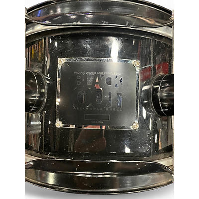 Used PDP by DW 8in BLACKOUT SNARE BLACK Drum