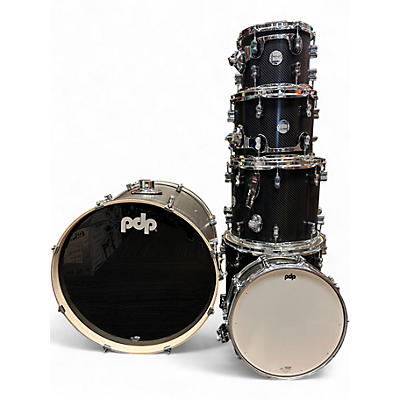 Used PDP by DW Concept Maple 6pc Gray Drum Kit