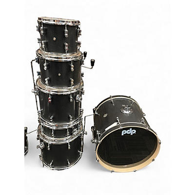 Used PDP by DW Concept Maple 6pc Gray Drum Kit