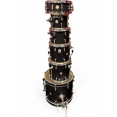 Used PDP by DW Concept Maple 6pc Metallic Gray Drum Kit